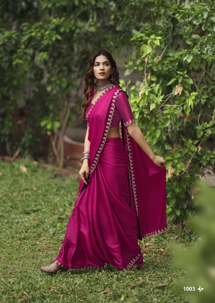 Platinum Vol 4 By Kashvi Swarovski Soft Silk Party Wear Sarees Wholesale Shop In Surat
